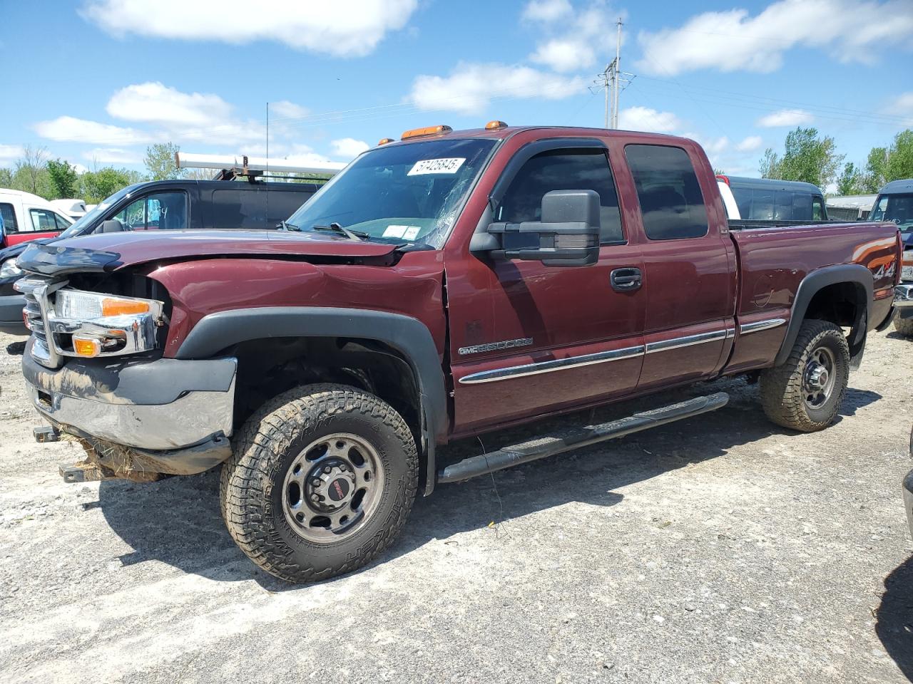2002 Gmc Sierra K2500 Heavy Duty იყიდება Leroy-ში, NY - Front End
