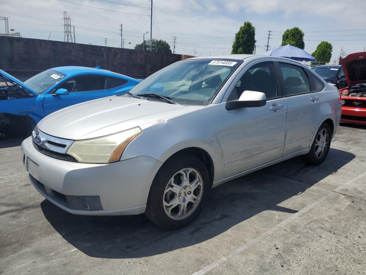 2009 Ford Focus Ses VIN: 1FAHP36NX9W260795 Lot: 57514855