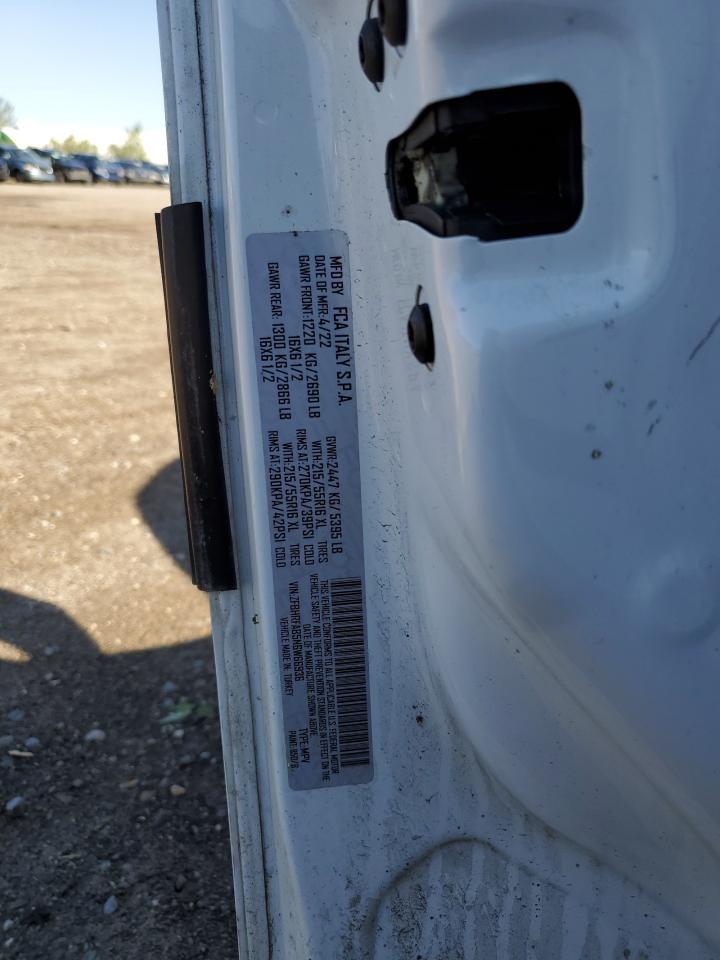 2022 Ram Promaster City Tradesman VIN: ZFBHRFAB5N6W66936 Lot: 56291705
