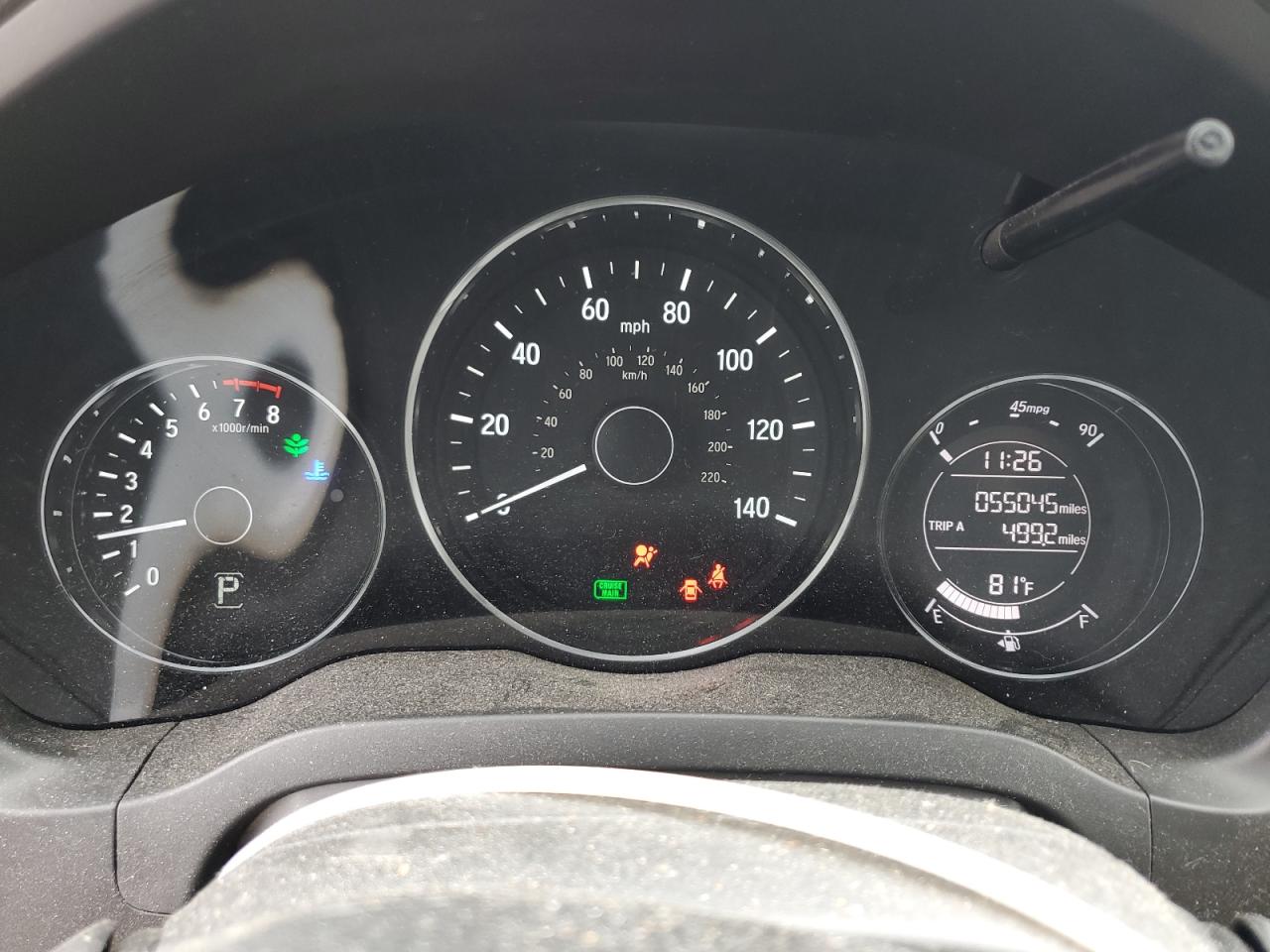 2016 Honda Hr-V Ex VIN: 3CZRU6H54GM742899 Lot: 56823695