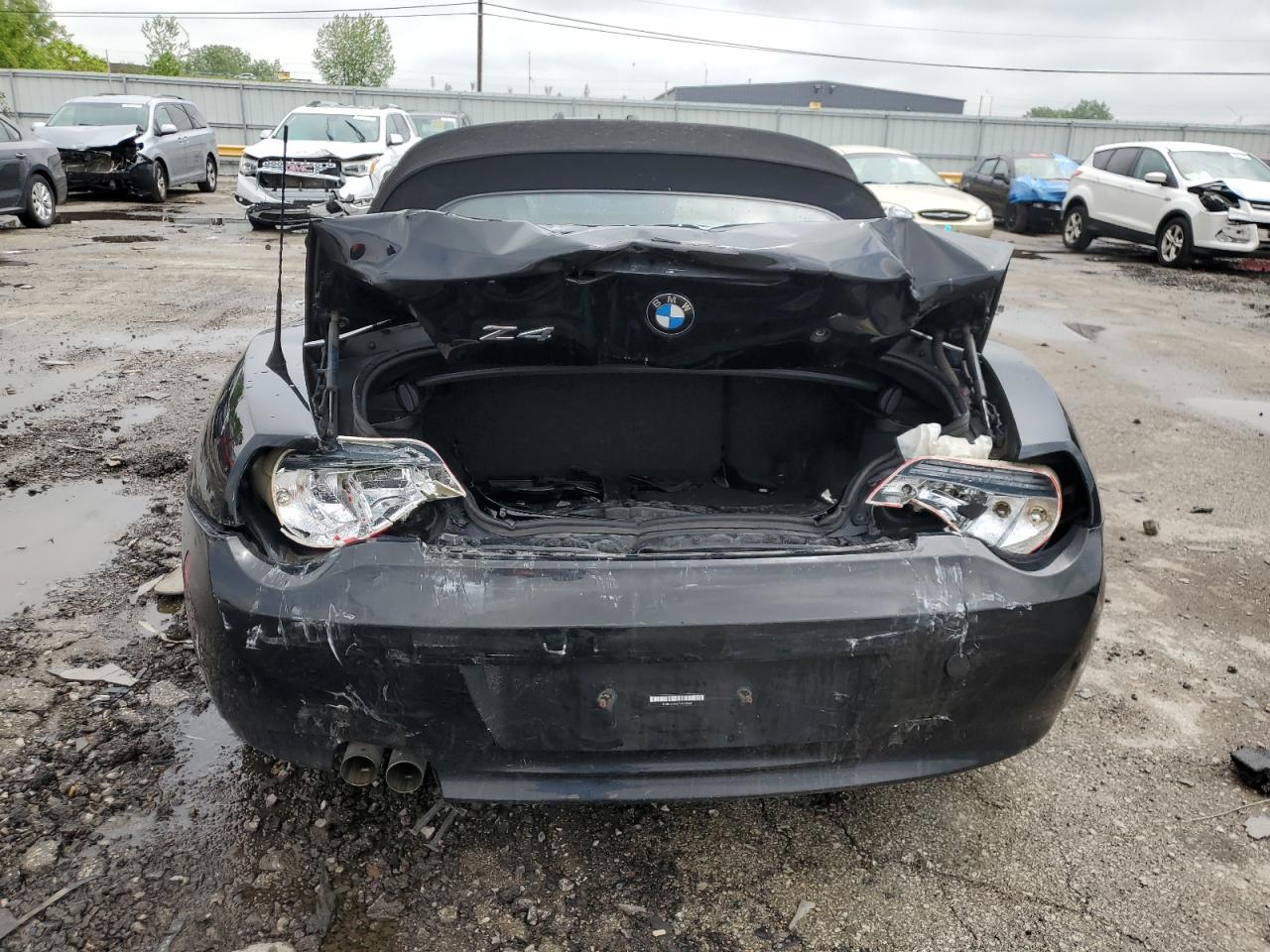 2007 BMW Z4 3.0 VIN: 4USBU33507LW60662 Lot: 58597015