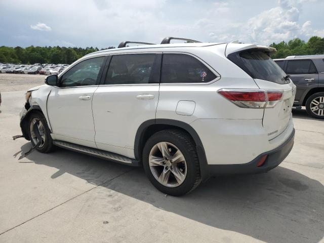  TOYOTA HIGHLANDER 2015 Белый