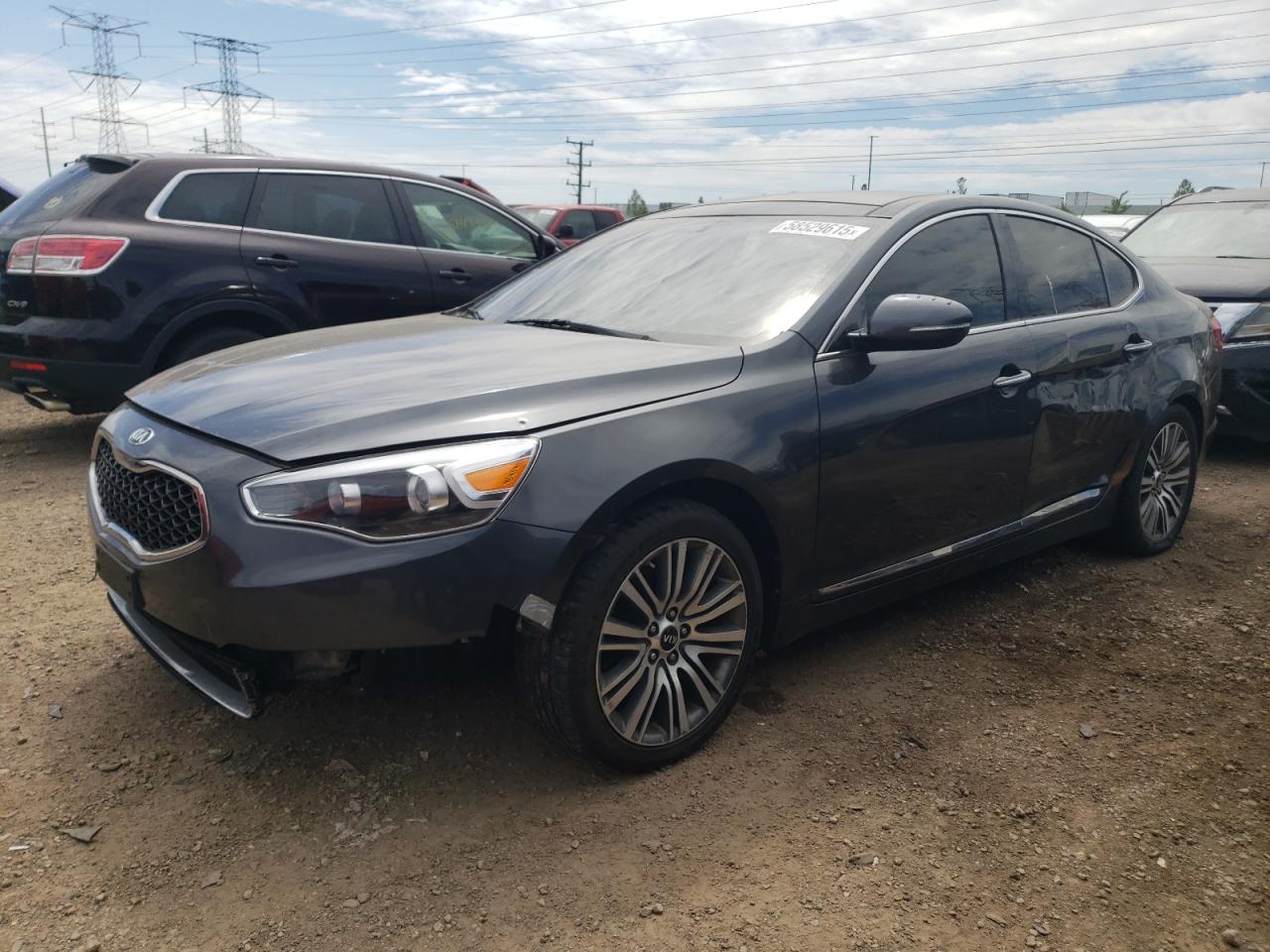 2015 Kia Cadenza Premium იყიდება Elgin-ში, IL - Front End