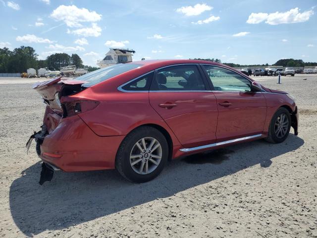  HYUNDAI SONATA 2016 Красный