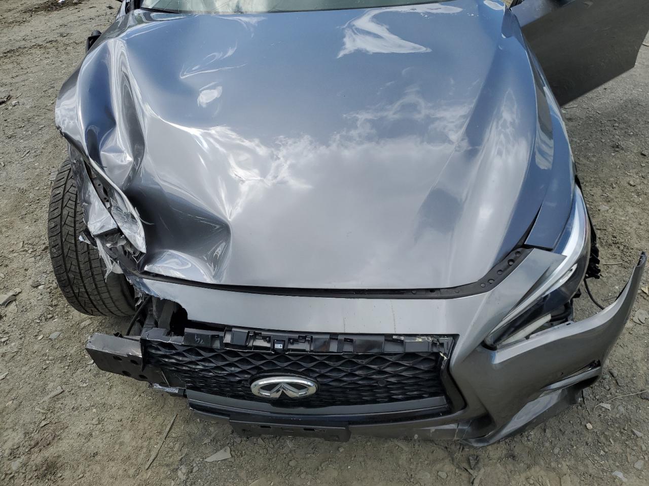 2021 Infiniti Q50 Sensory VIN: JN1EV7CR0MM750140 Lot: 56148435