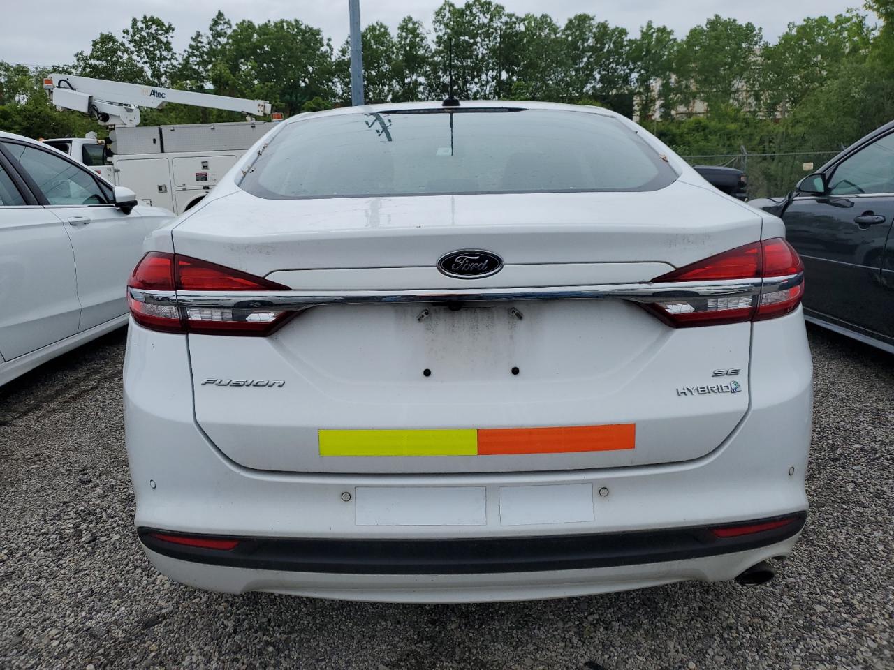 2018 Ford Fusion Se Hybrid VIN: 3FA6P0LUXJR281929 Lot: 55085125