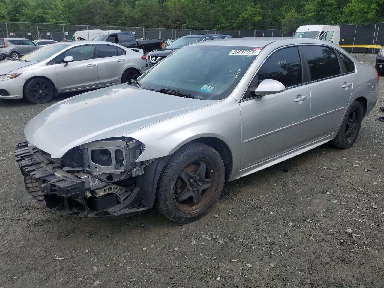 2011 Chevrolet Impala Ls للبيع في Waldorf، MD - Front End