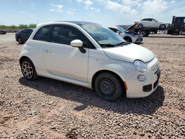  FIAT 500 2012 Білий