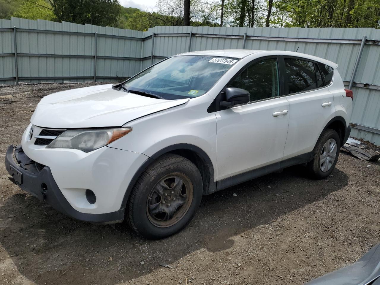 2015 Toyota Rav4 Le en Venta en Center Rutland, VT - Front End