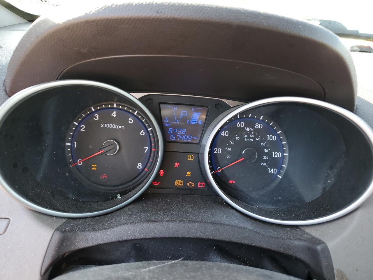 2013 Hyundai Tucson Gls VIN: KM8JUCAC0DU576250 Lot: 57407105