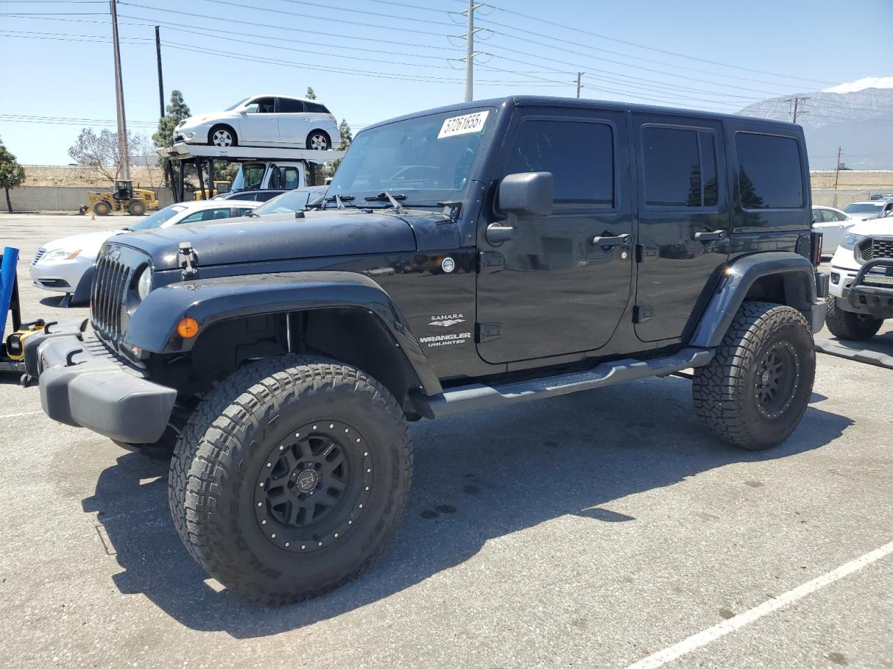 2012 Jeep Wrangler Unlimited Sahara იყიდება Rancho Cucamonga-ში, CA - Side