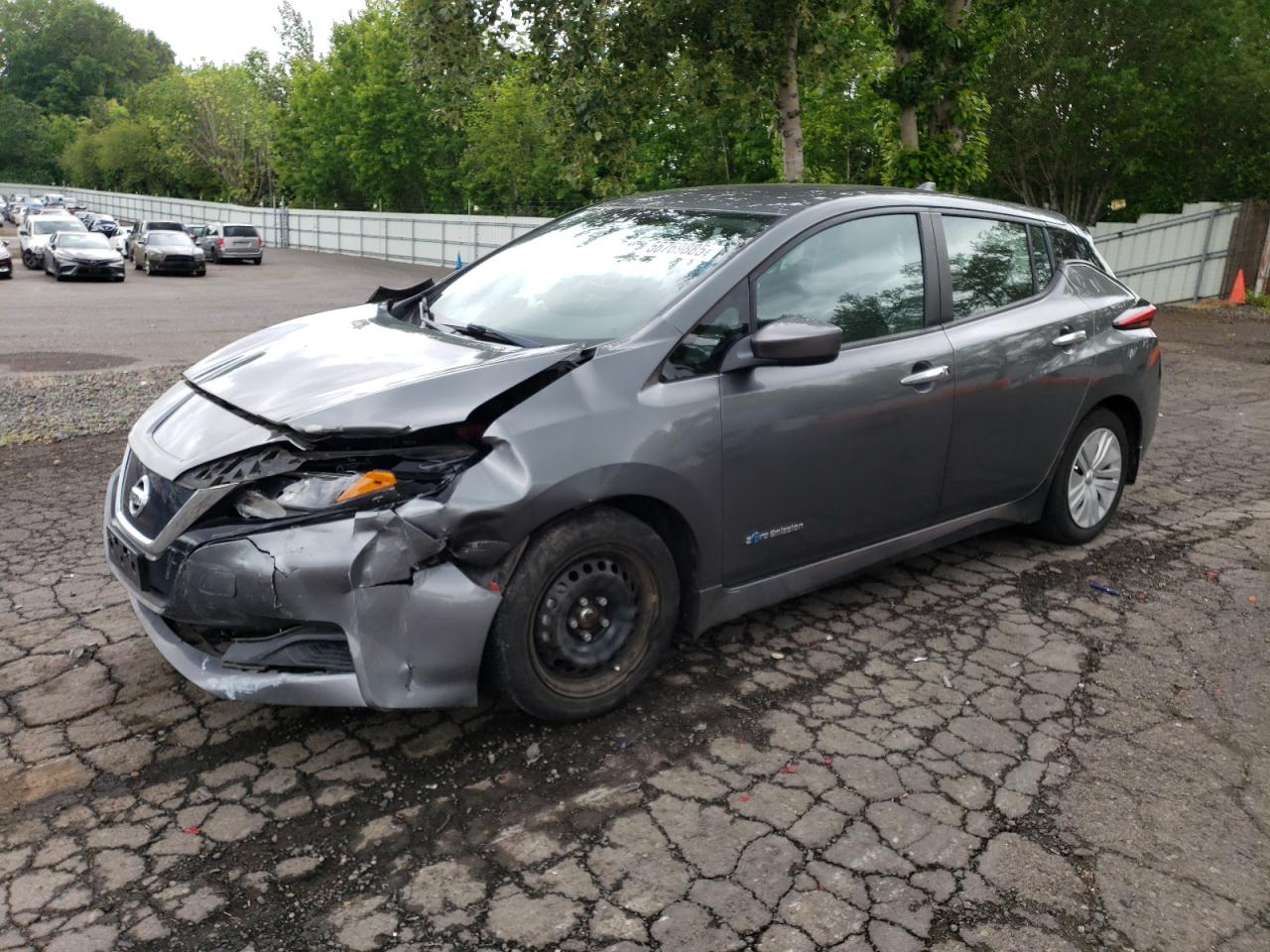 2018 Nissan Leaf S იყიდება Portland-ში, OR - Front End