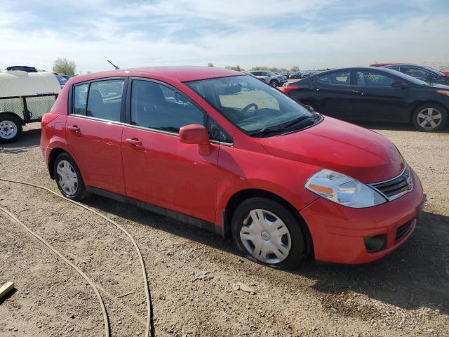  NISSAN VERSA 2012 Czerwony
