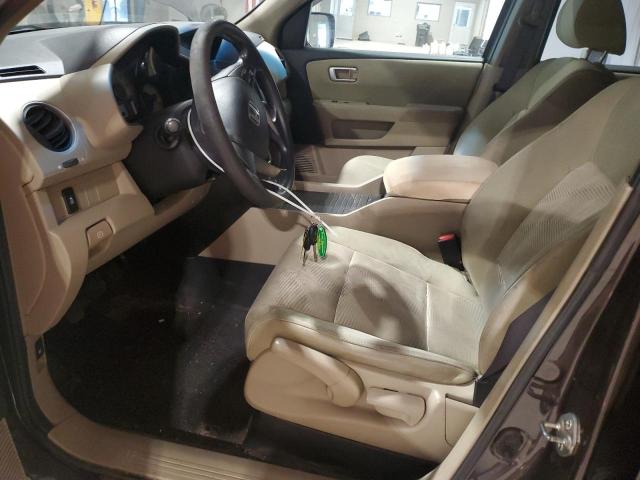  HONDA PILOT 2012 Brown