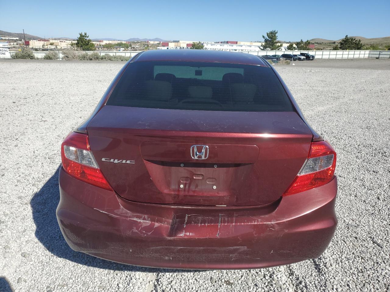 2012 Honda Civic Lx VIN: 2HGFB2F58CH602195 Lot: 55806505