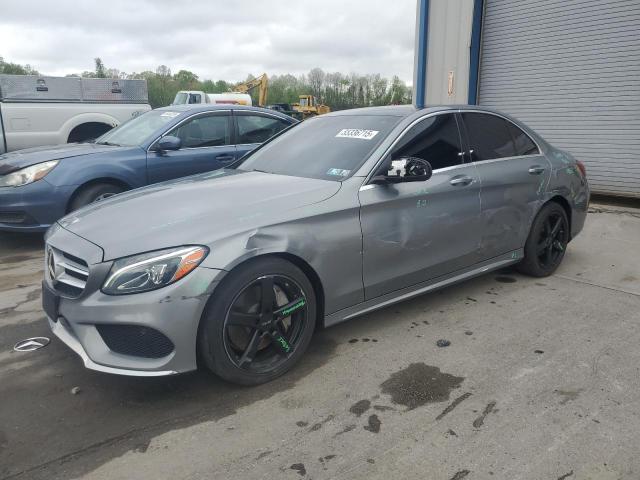 MERCEDES-BENZ C-CLASS 2016 Серый