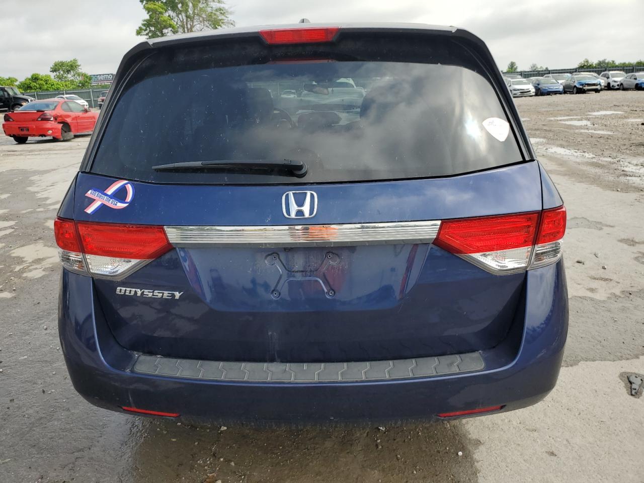 2016 Honda Odyssey Exl VIN: 5FNRL5H62GB117272 Lot: 57020215