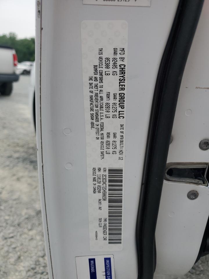 2013 Dodge Charger R/T VIN: 2C3CDXCT2DH580230 Lot: 56849465