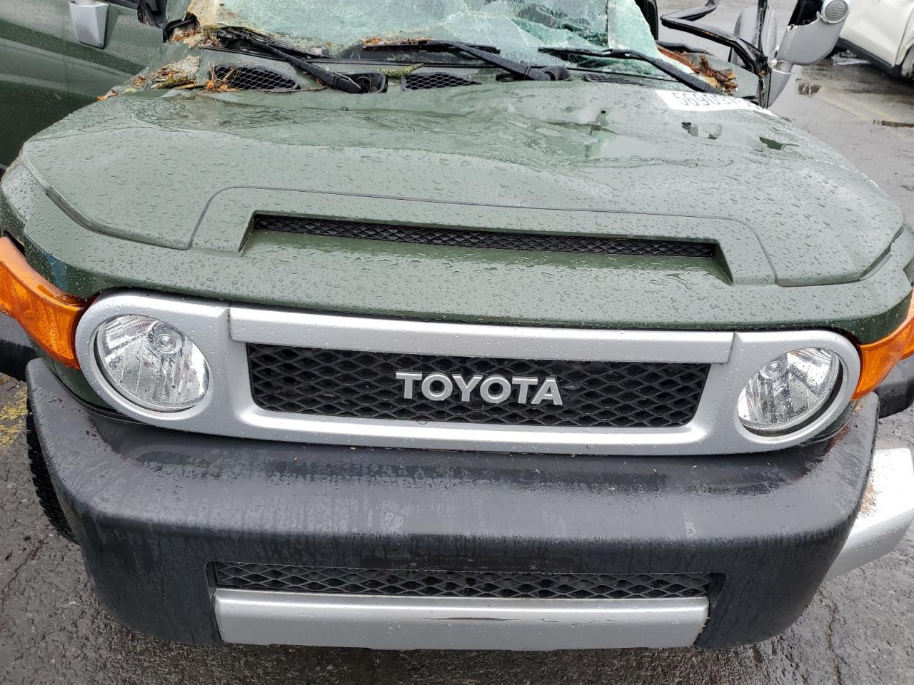 2014 Toyota Fj Cruiser VIN: JTEBU4BF3EK177204 Lot: 56909755