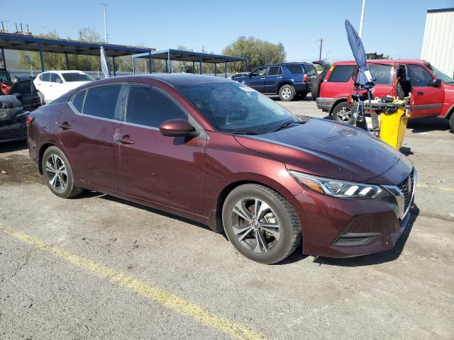  NISSAN SENTRA 2022 Бордовый