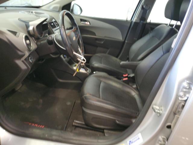  CHEVROLET SONIC 2014 Srebrny