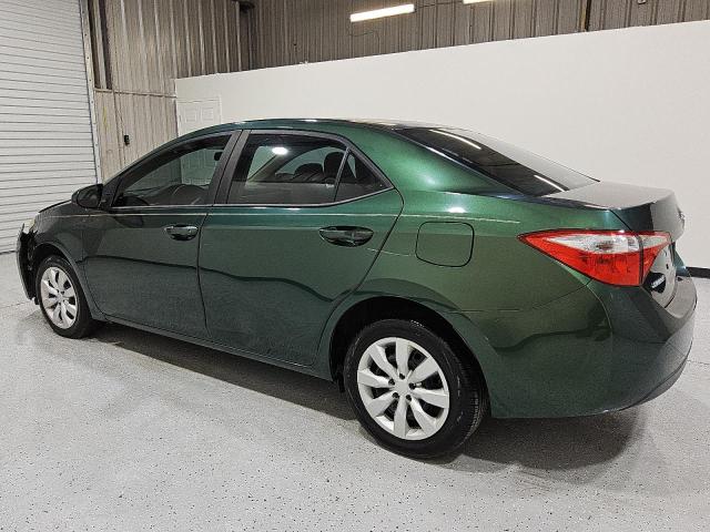  TOYOTA COROLLA 2014 Zielony