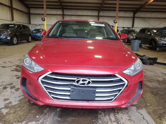  HYUNDAI ELANTRA 2018 Czerwony