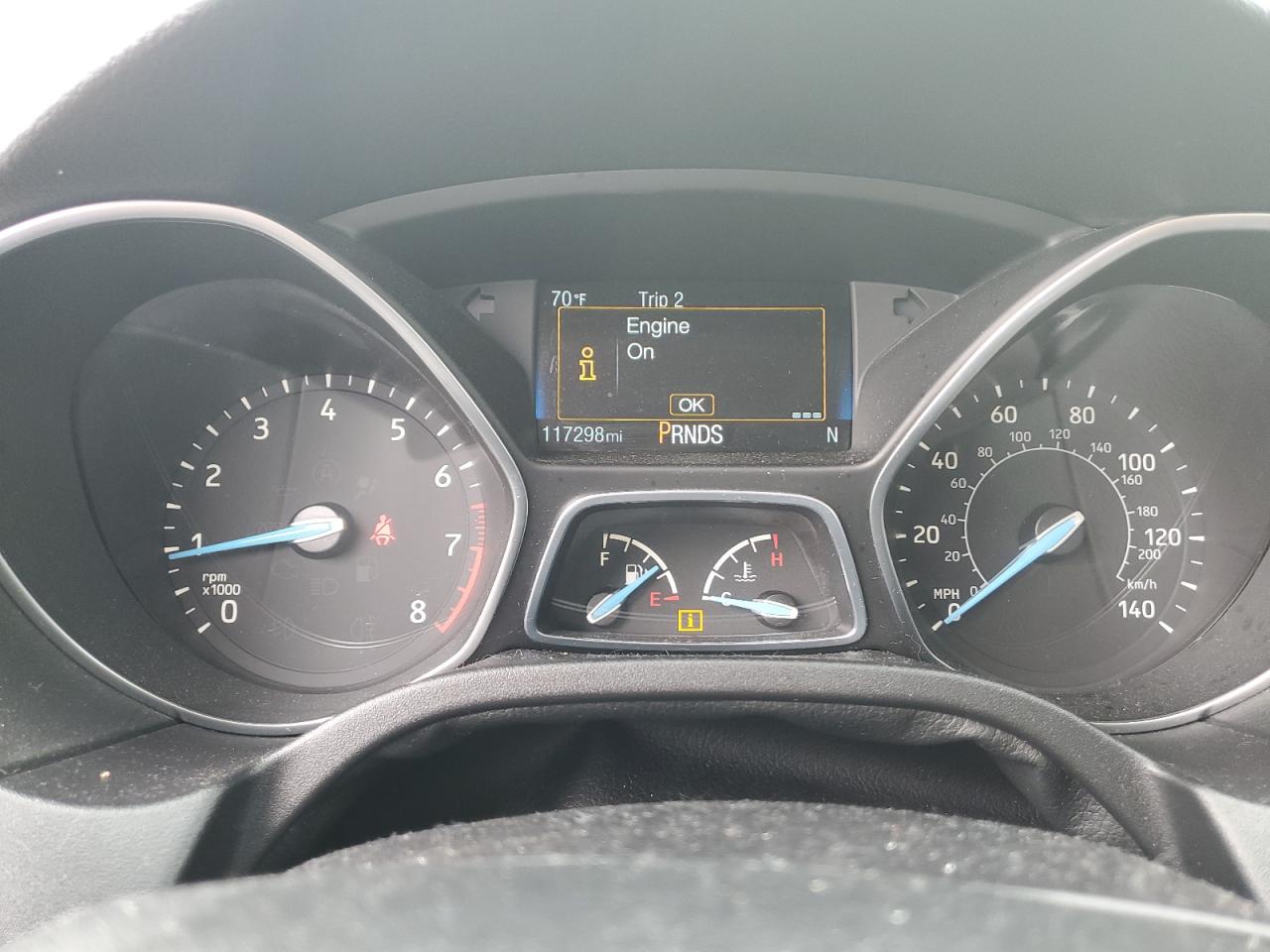 2018 Ford Focus Titanium VIN: 1FADP3J24JL314044 Lot: 57130285