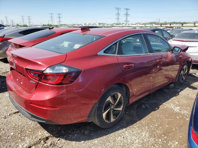  HONDA INSIGHT 2022 Czerwony