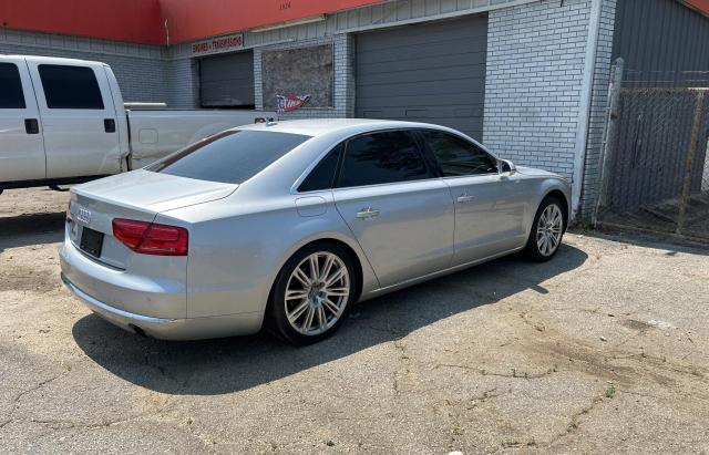 Sedans AUDI A8 2013 Silver