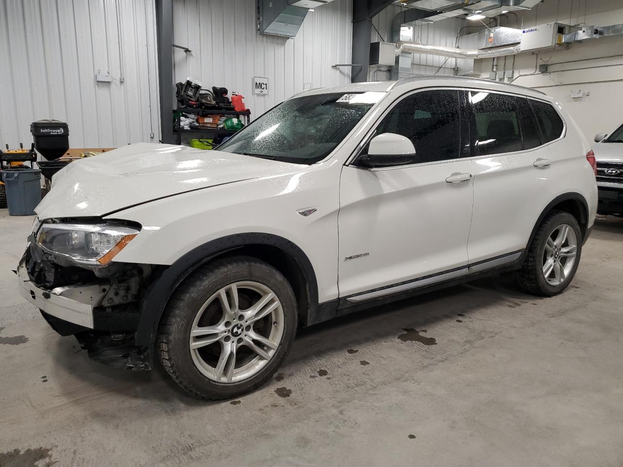 2017 Bmw X3 Xdrive28I იყიდება Ottawa-ში, ON - Front End