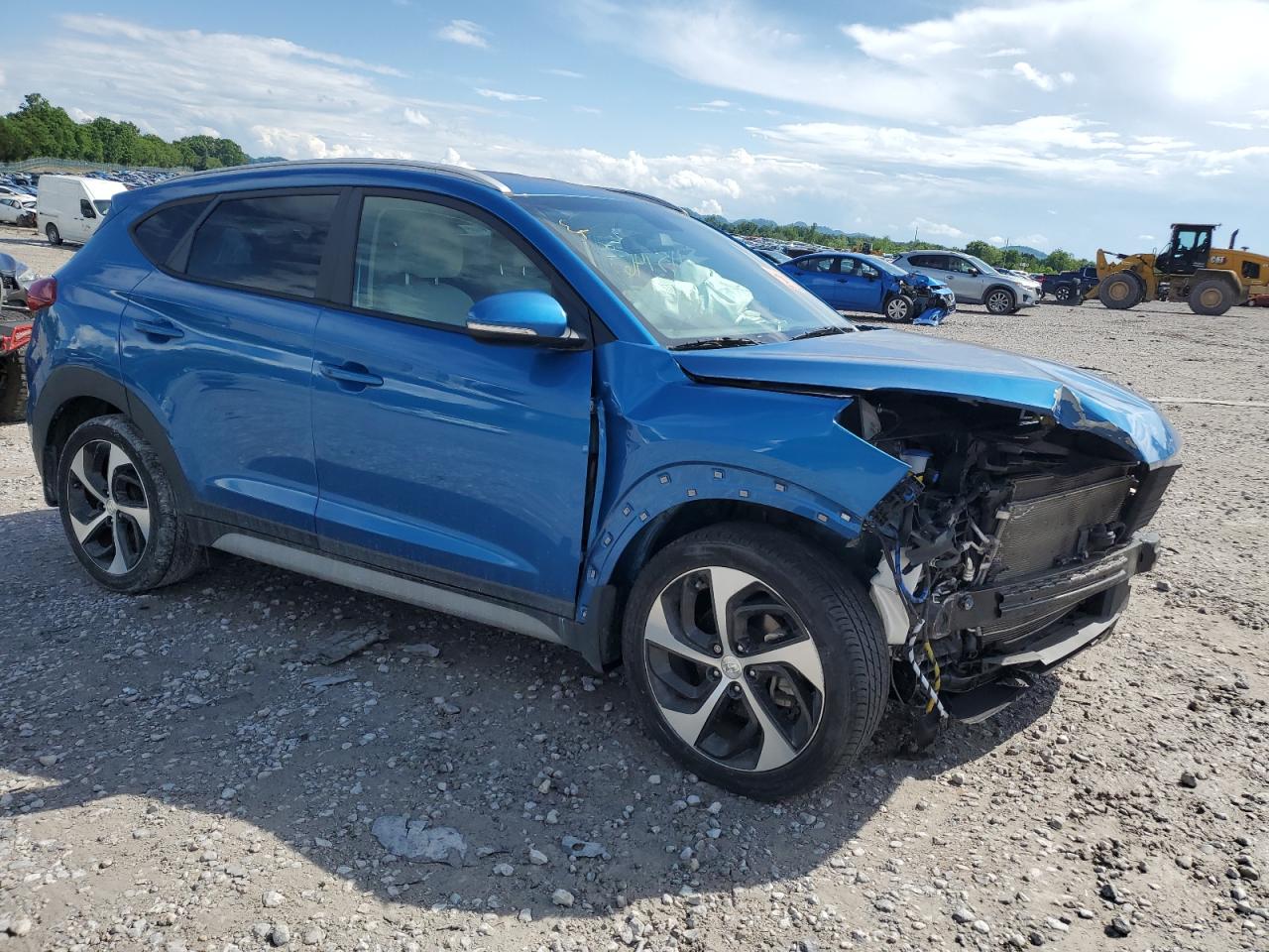 2018 Hyundai Tucson Sport VIN: KM8J33AL1JU801810 Lot: 56931875