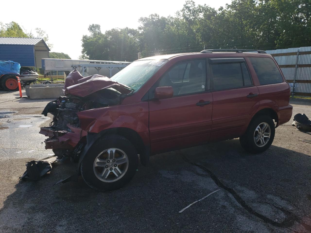 2004 Honda Pilot Ex de vânzare în Rogersville, MO - Front End