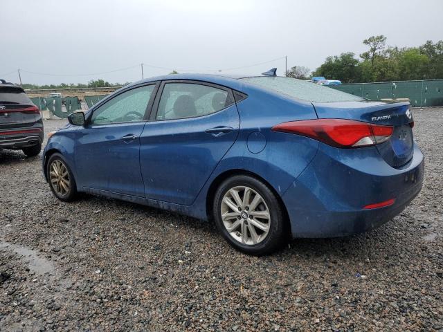  HYUNDAI ELANTRA 2014 Синий