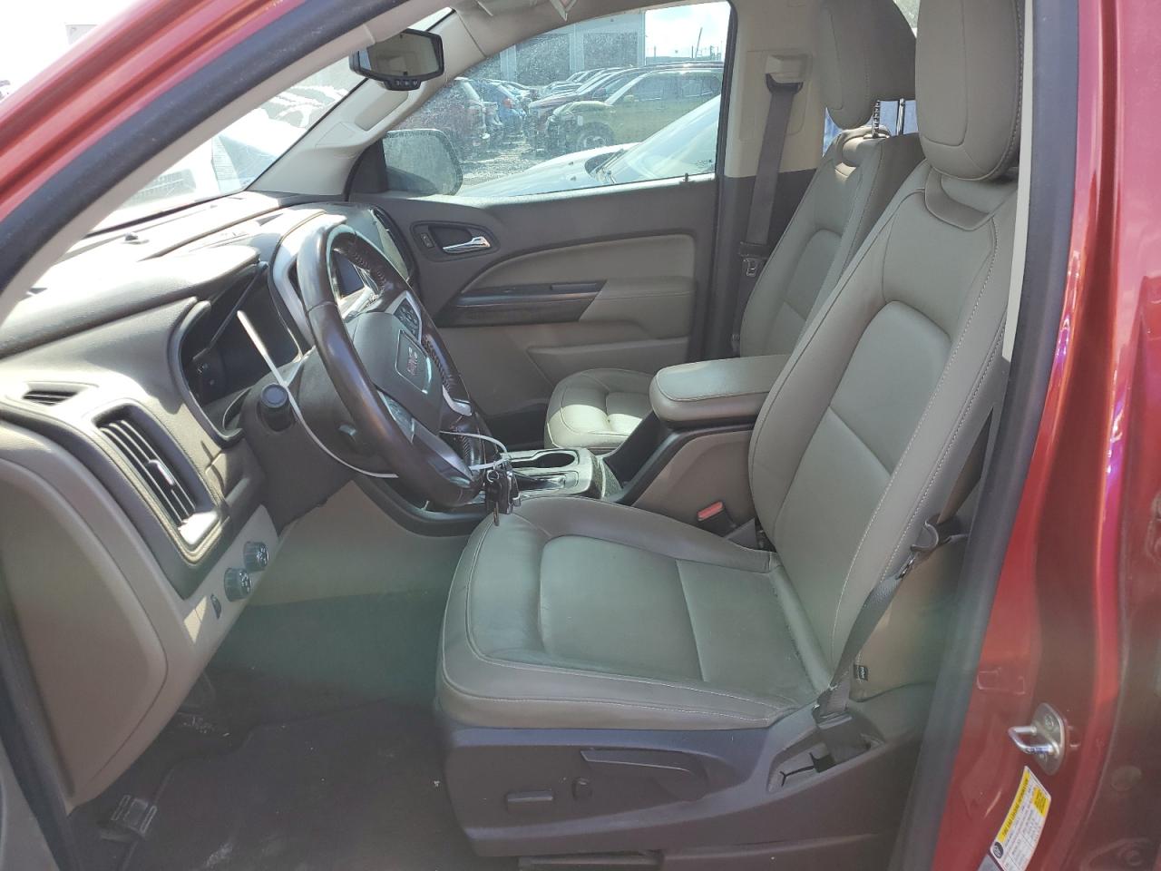 2016 GMC Canyon Slt VIN: 1GTG6DE31G1367887 Lot: 58532915