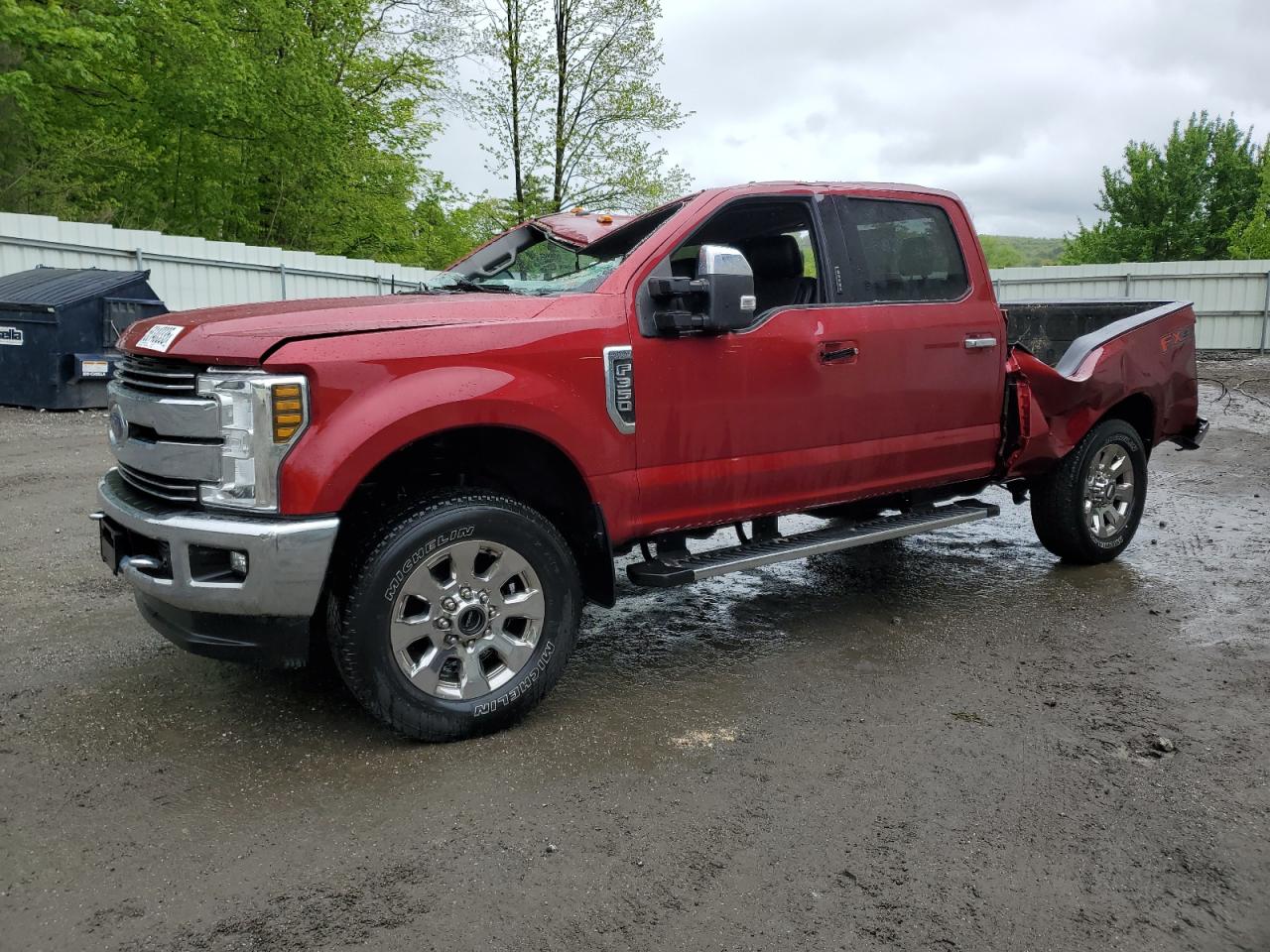 2018 Ford F350 Super Duty за продажба в Center Rutland, VT - Top/Roof