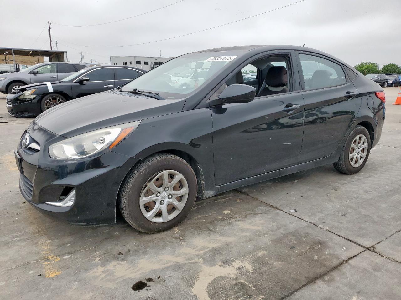 2012 Hyundai Accent Gls იყიდება Grand Prairie-ში, TX - Hail