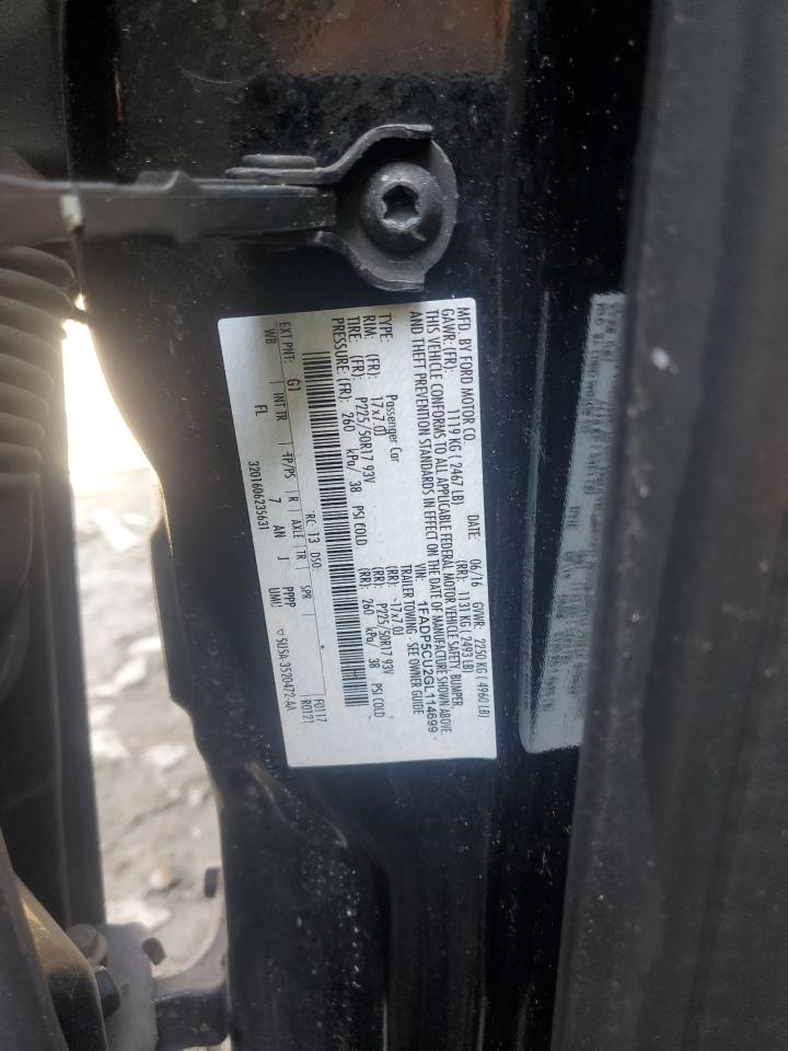 1FADP5CU2GL114699 FORD CMAX 2016