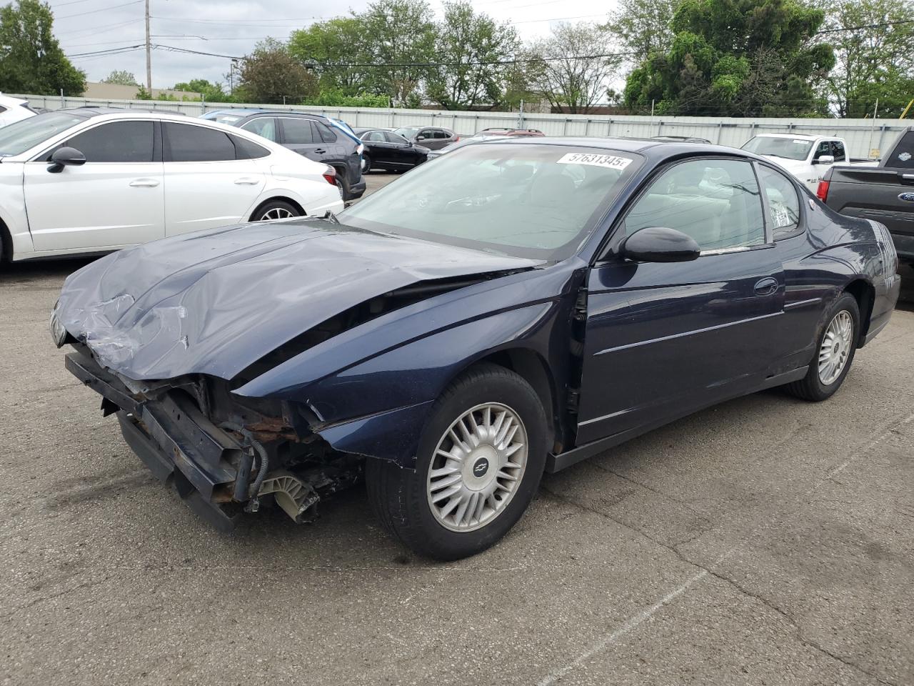2002 Chevrolet Monte Carlo Ls for Sale in Moraine, OH - Front End