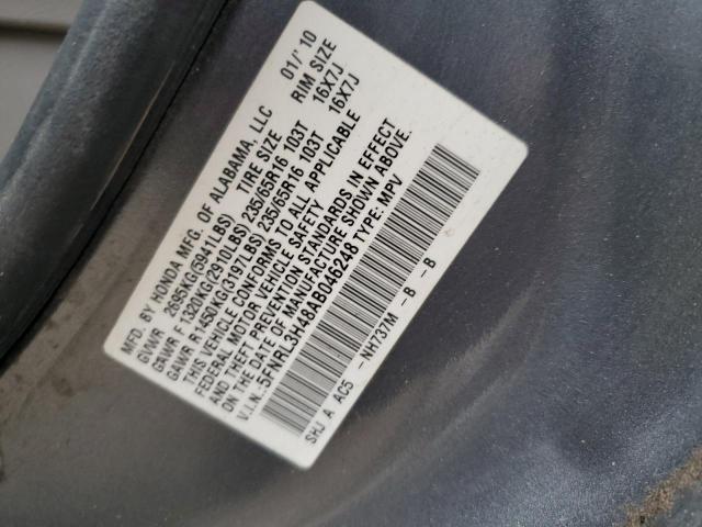 2010 HONDA ODYSSEY EX  