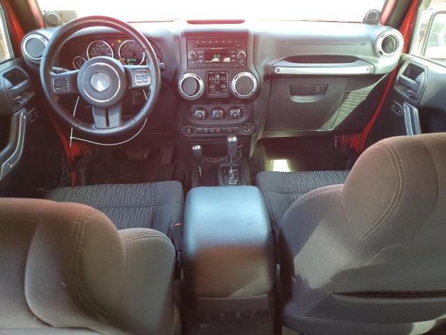 Parquets JEEP WRANGLER 2012 Czerwony