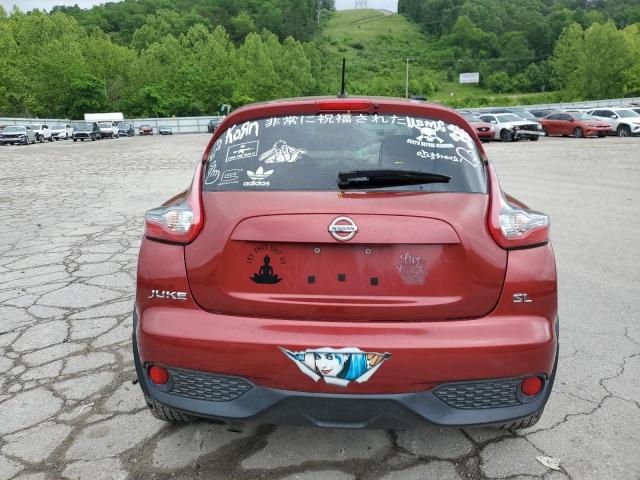 NISSAN JUKE 2017 Бордовый
