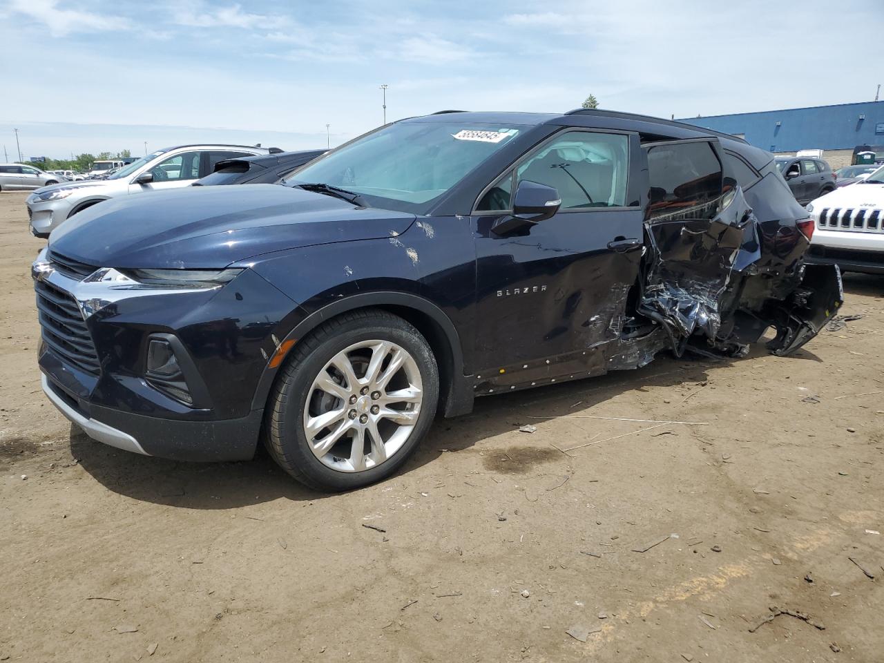 2020 Chevrolet Blazer 3Lt للبيع في Woodhaven، MI - Side