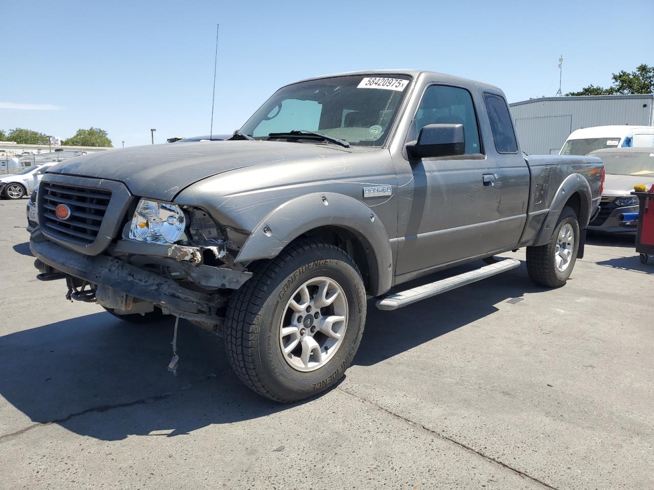 2008 Ford Ranger Super Cab zu verkaufen in Sacramento, CA - Front End