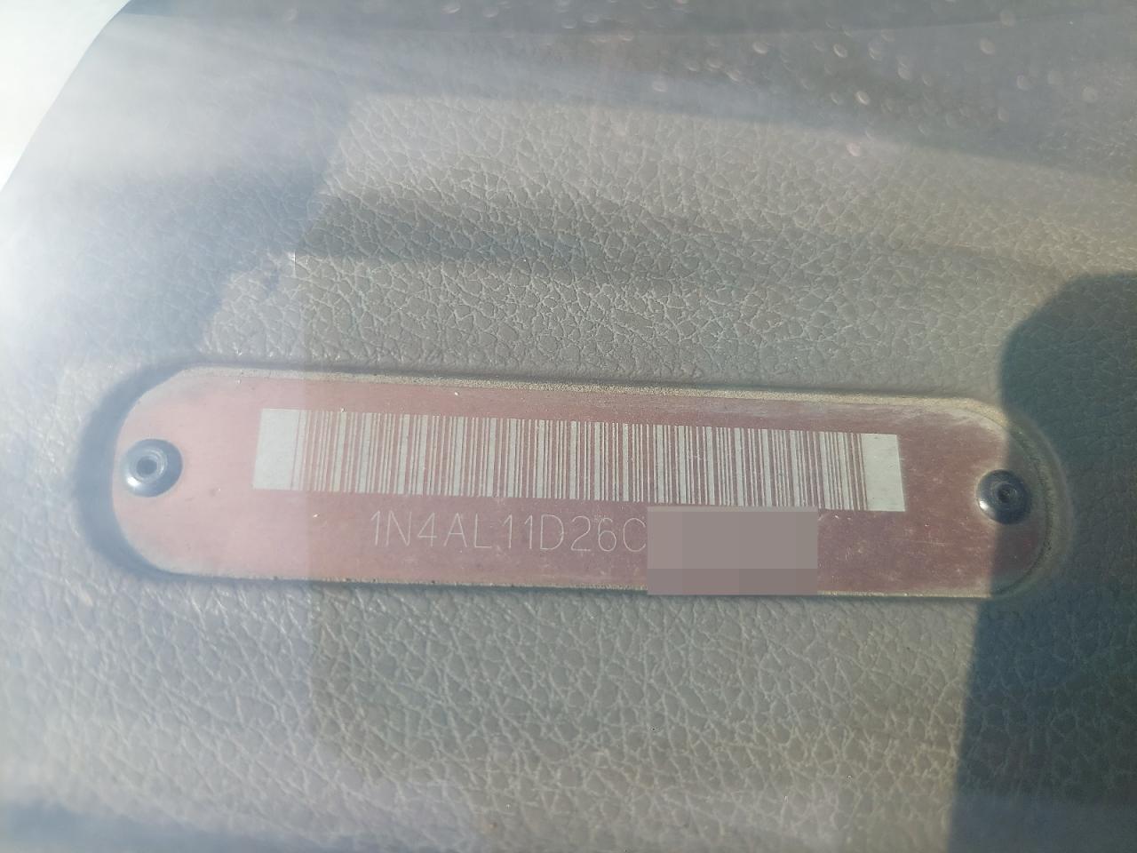 1N4AA5AP2CC843927 - 2006 Nissan Altima - #undefined