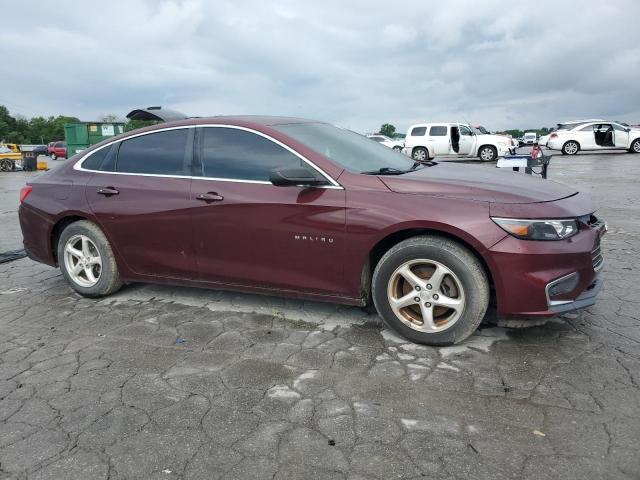 Sedans CHEVROLET MALIBU 2016 Burgundy