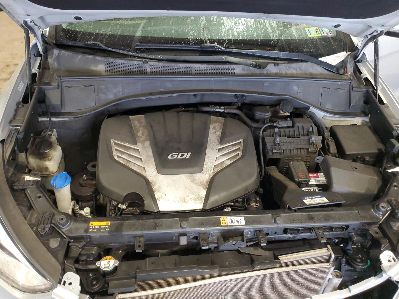 2015 Hyundai Santa Fe Gls VIN: KM8SN4HF3FU093278 Lot: 57153775