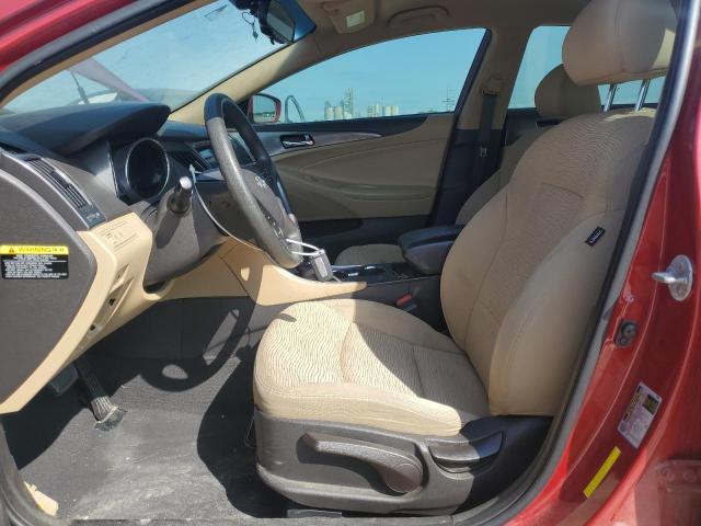 Sedans HYUNDAI SONATA 2013 Red
