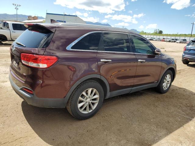 Parquets KIA SORENTO 2017 Bordowy