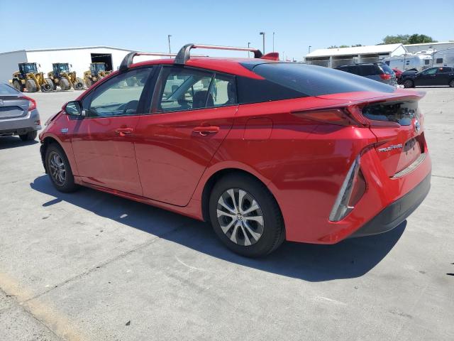  TOYOTA PRIUS 2021 Red